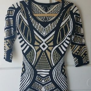 🌞Forever 21🌞Geometrical Sweater Dress